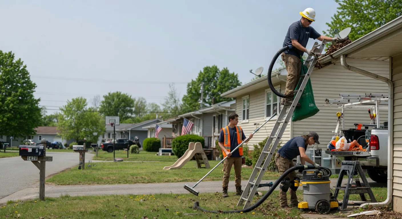 Gutter Installation in Crandall, IN near me